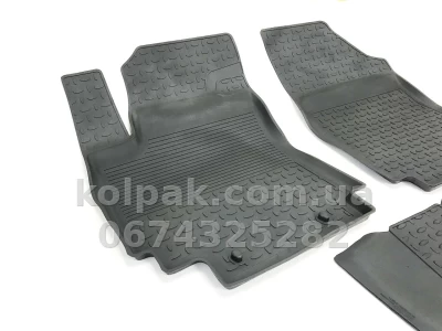 Floor mats for Hyundai Creta 2016-, Rubber, 5 pcs, Seintex, 87517 — photo 3
