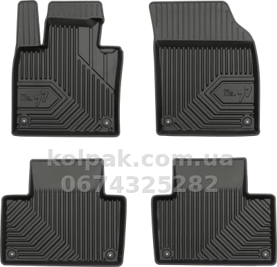 Килимки в салон Volvo XC90 2015-, з бортиком, Frogum, FG 77407831