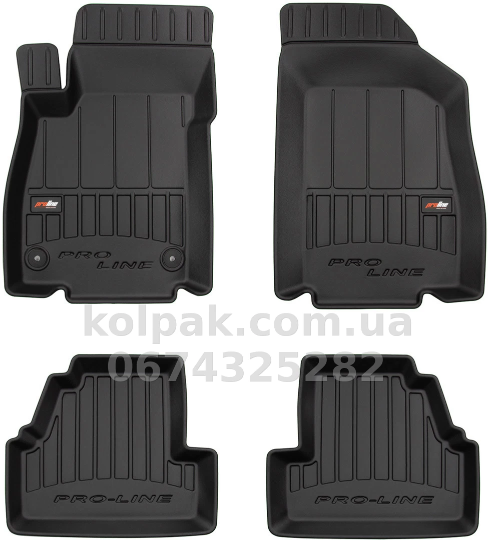 Floor mats for Opel Mokka 2012-2019/Chevrolet Trax 2013-2022, Proline 3D, Frogum, FG 3D407305 Floor mats for Opel Mokka 2012-2019/Chevrolet Trax 2013-2022, Proline 3D, Frogum, FG 3D407305 β photo 1