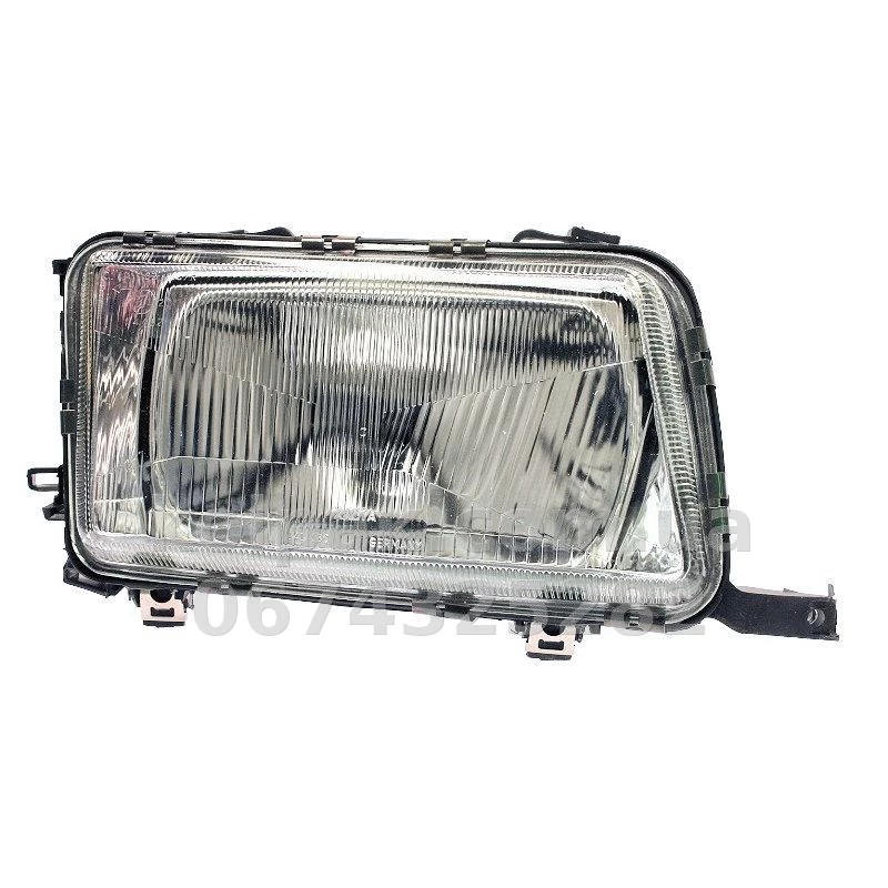 Front right headlight Audi 80 1991-1994, H4, manual adjustment, Depo, 441-1131R-LD-E Front right headlight Audi 80 1991-1994, H4, manual adjustment, Depo, 441-1131R-LD-E β photo 1