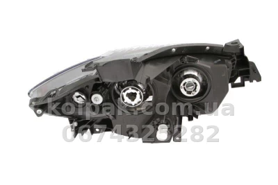Передня ліва фара Mazda CX-5 (KE/GH) 2011-2015, H11/HB3, електричне/механічне регулювання, Depo, 216-1166L-LD-EM — фото 2
