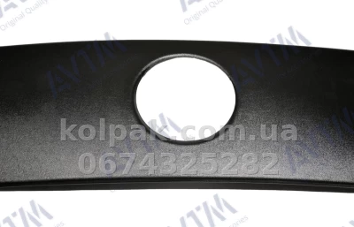 Зимова накладка Fiat Scudo 2007- для верхньої решітки, матова AVTM FLMT0144 — фото 2