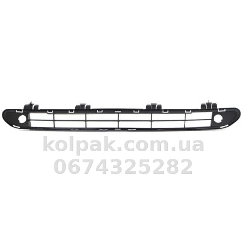 Bumper grille Peugeot 508 2011-2014, centre, black, AVTM, 7422Y8, 185423910 Bumper grille Peugeot 508 2011-2014, centre, black, AVTM, 7422Y8, 185423910 β photo 1