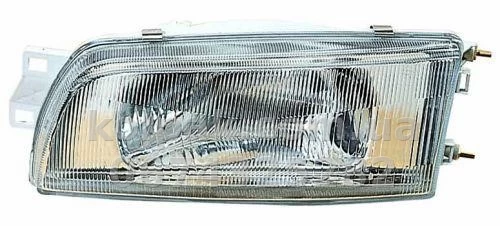 Передня ліва фара Mitsubishi Lancer 7 1992-1995, механічне регулювання, без ламп (H4/T4W) Depo 214-1119L-LD-E Передня ліва фара Mitsubishi Lancer 7 1992-1995, механічне регулювання, без ламп (H4/T4W) Depo 214-1119L-LD-E — фото 1