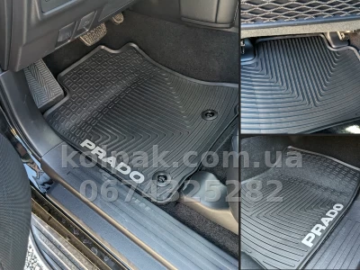 Оригінальні гумові килимки в салон Toyota Land Cruiser 150 з 2009 HAVOC, повний комплект Оригінальні гумові килимки в салон Toyota Land Cruiser 150 з 2009 HAVOC, повний комплект — фото 10