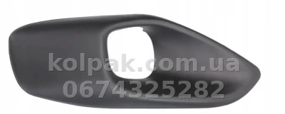 Права решітка бампера Citroen C4 Picasso/Grand Picasso 2013-2016, з отвором для протитуманної фари, AVTM, 9800978180, 182061912