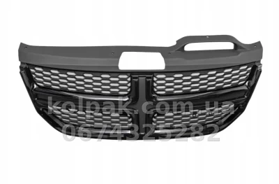Решітка радіатора Dodge Journey 2011-2019 SE/SXT/Crossroad, чорна, AVTM, 182407993 Решітка радіатора Dodge Journey 2011-2019 SE/SXT/Crossroad, чорна, AVTM, 182407993 — фото 4