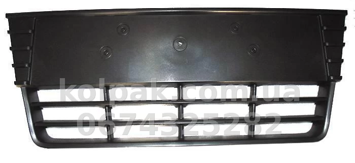 Решітка бампера Ford Focus 2011-2014, середня, матова, AVTM, 1718734, 2813 910 Решітка бампера Ford Focus 2011-2014, середня, матова, AVTM, 1718734, 2813 910 — фото 1
