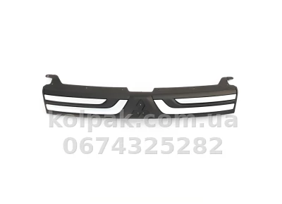 Решітка радіатора Mitsubishi Outlander 2012-2015, чорна/хромована, AVTM, 184824990 Решітка радіатора Mitsubishi Outlander 2012-2015, чорна/хромована, AVTM, 184824990