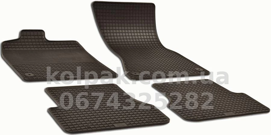 Floor mats for Audi A6 2011/A7 2010, black, 4 pcs, Doma, GZ 156038619 Floor mats for Audi A6 2011/A7 2010, black, 4 pcs, Doma, GZ 156038619 β photo 1