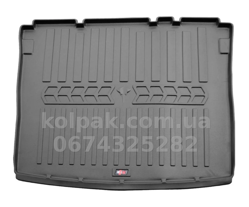 Poliuretanowa mata do bagażnika Volkswagen Caddy 3 2K 2003-2020, 4 drzwi, krótki rozstaw osi, z podwyższonymi rantami, Stingray 6024161 Poliuretanowa mata do bagażnika Volkswagen Caddy 3 2K 2003-2020, 4 drzwi, krótki rozstaw osi, z podwyższonymi rantami, Stingray 6024161 — zdjęcie 1