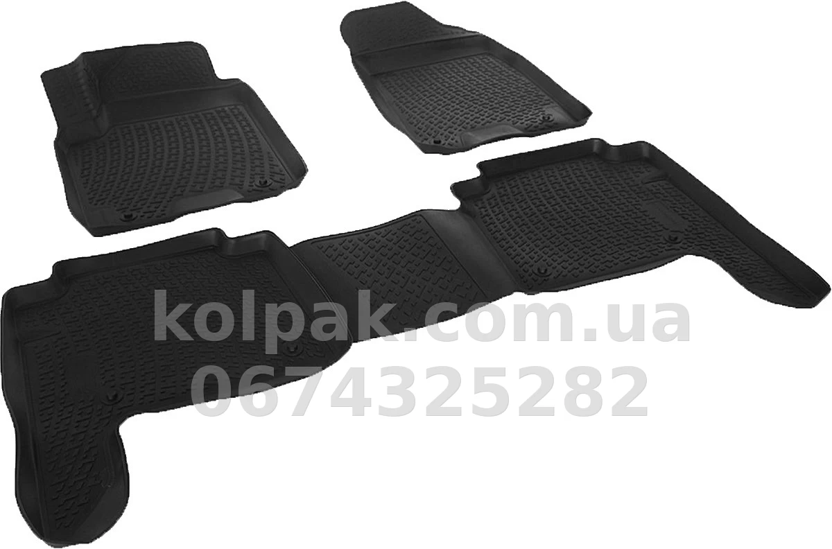 Polyurethane floor mats for Nissan Patrol 6 Y62 2010-, L.Locker, 205080101 Polyurethane floor mats for Nissan Patrol 6 Y62 2010-, L.Locker, 205080101 β photo 1
