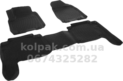 Поліуретанові килимки в салон Nissan Patrol 6 Y62 2010-, L.Locker, 205080101