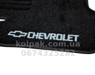 Ворсові килимки в салон Chevrolet Aveo 2005-2011, чорні, 5 шт., AVTM BLCCR1076 Ворсові килимки в салон Chevrolet Aveo 2005-2011, чорні, 5 шт., AVTM BLCCR1076 — фото 5