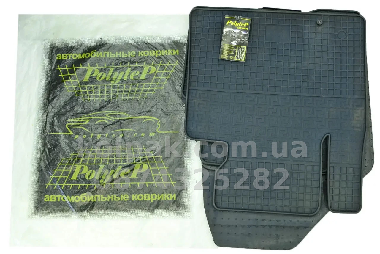 Floor mats for Hyundai Santa Fe 2013-, 4 pcs, Polytep, 78419 Floor mats for Hyundai Santa Fe 2013-, 4 pcs, Polytep, 78419 β photo 1