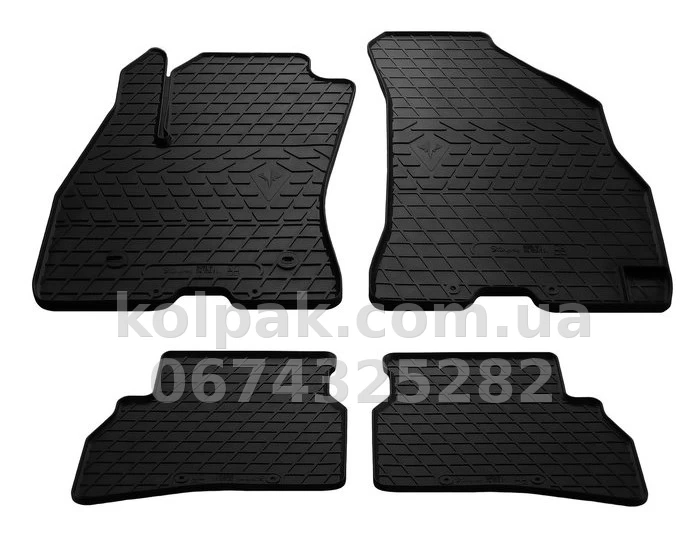 Floor mats for Fiat Doblo 2010-/Opel Combo 2011-/Doblo Cargo 2010-, 4 pcs, Stingray, 1006024 Floor mats for Fiat Doblo 2010-/Opel Combo 2011-/Doblo Cargo 2010-, 4 pcs, Stingray, 1006024 β photo 1