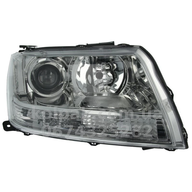 Front right headlight Suzuki Grand Vitara 2005-, H7/HB3, 5 doors, electric/manual adjustment, Depo, 218-1135R-LDEM7 Front right headlight Suzuki Grand Vitara 2005-, H7/HB3, 5 doors, electric/manual adjustment, Depo, 218-1135R-LDEM7 β photo 1