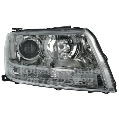 Передня права фара Suzuki Grand Vitara 2005-, H7/HB3, 5 дверей, електричне/механічне регулювання, Depo, 218-1135R-LDEM7