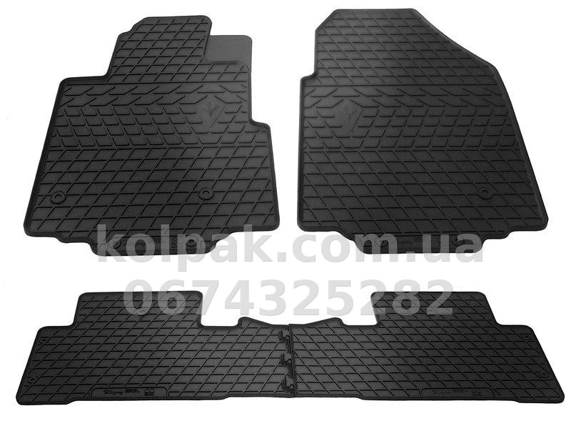 Floor mats for Honda Pilot 2008-, 4 pcs, Stingray, 1008084 Floor mats for Honda Pilot 2008-, 4 pcs, Stingray, 1008084 β photo 1