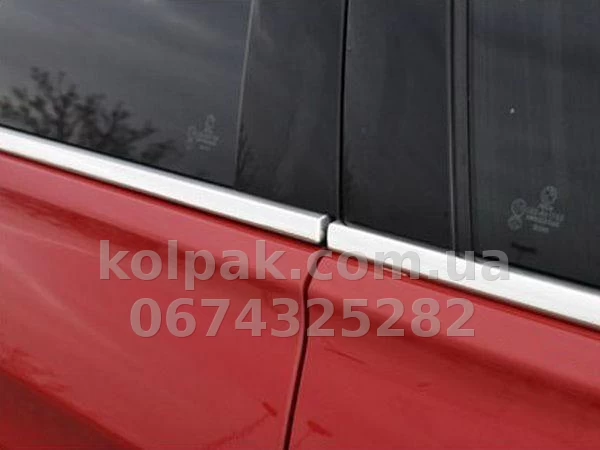 Chrome lower window trims (4 pcs) Mercedes-Benz E-Class W210 1995-2001, OmsaLine, 4756141 Chrome lower window trims (4 pcs) Mercedes-Benz E-Class W210 1995-2001, OmsaLine, 4756141 β photo 1