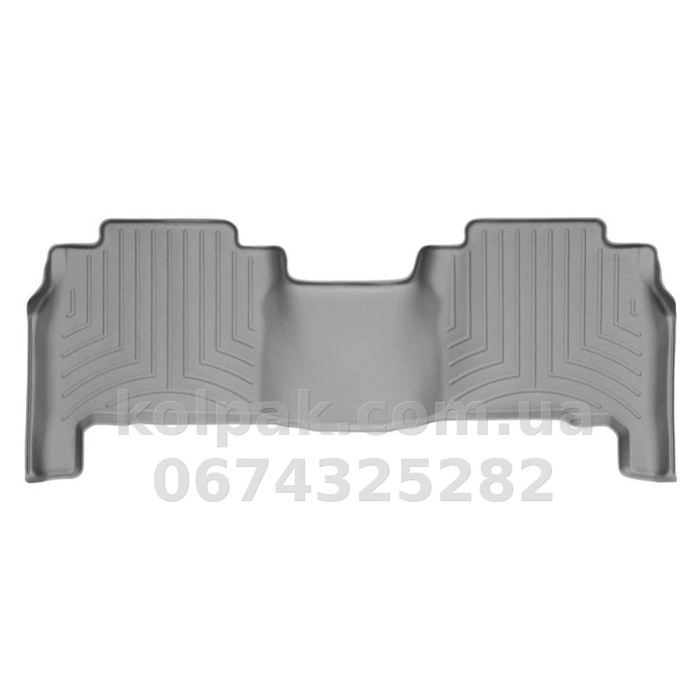 Floor mats for Toyota Land Cruiser 200/Lexus LX570 2007-, with raised edges, rear, grey, Weathertech 461572 Floor mats for Toyota Land Cruiser 200/Lexus LX570 2007-, with raised edges, rear, grey, Weathertech 461572 β photo 1