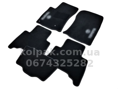 Ворсові килимки в салон Toyota Land Cruiser Prado 150 2009-2013, 5 місць, чорні, 5 шт., AVTM BLCCR1637 Ворсові килимки в салон Toyota Land Cruiser Prado 150 2009-2013, 5 місць, чорні, 5 шт., AVTM BLCCR1637