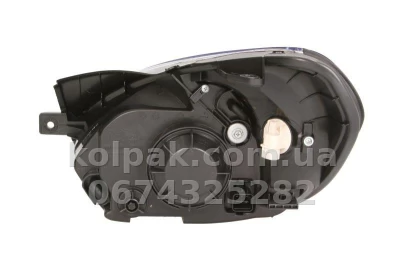 Front right headlight Hyundai Accent 3 2006-2010, H4, electric adjustment, Depo, 221-1140R-LD-EM — photo 2