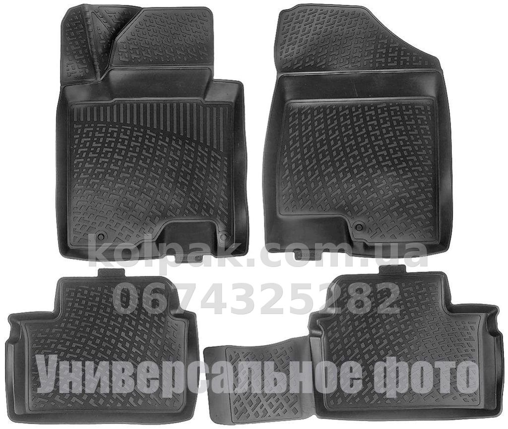Polyurethane floor mats for Peugeot 5008 2 2017-, L.Locker, 220160101 Polyurethane floor mats for Peugeot 5008 2 2017-, L.Locker, 220160101 β photo 1