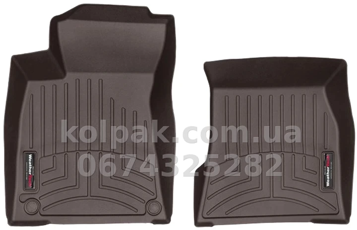 Килимки в салон Mercedes-Benz GLA-Class H247 2021-, передні, какао, Weathertech 4715931 Килимки в салон Mercedes-Benz GLA-Class H247 2021-, передні, какао, Weathertech 4715931 — фото 1