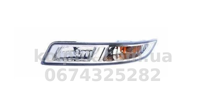 Front headlight Nissan Almera Classic (B10) 2006-2013 left, decorative, with indicator, with bulbs (PY21W) Depo 215-1672L-AE Front headlight Nissan Almera Classic (B10) 2006-2013 left, decorative, with indicator, with bulbs (PY21W) Depo 215-1672L-AE β photo 1