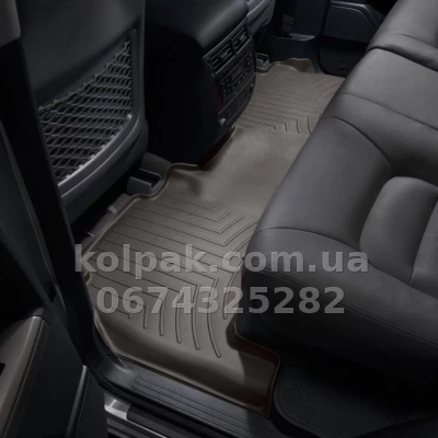 Floor mats for Toyota Land Cruiser 200/Lexus LX570 2007-, with raised edges, rear, cocoa, Weathertech 471572 Floor mats for Toyota Land Cruiser 200/Lexus LX570 2007-, with raised edges, rear, cocoa, Weathertech 471572 β photo 2