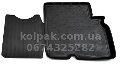 Polyurethane floor mats for Nissan Almera G11 2013-, Norplast, NPA11-C61-020 — photo 5
