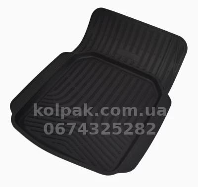 Polyurethane floor mats for (universal), with raised edges, 4 pcs, Norplast, NPL-Po-01-10 — photo 3