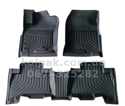 Всепогодні килимки в салон Toyota Land Cruiser Prado 150 2009–2024 HAVOC™ Maximum Coverage Всепогодні килимки в салон Toyota Land Cruiser Prado 150 2009–2024 HAVOC™ Maximum Coverage — фото 2