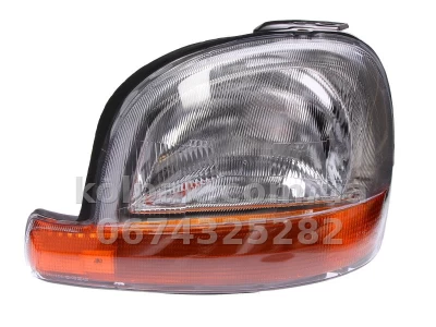 Передня ліва фара Renault Kangoo 1997-2003, H4, електричне регулювання, Depo, 551-1127L-LD-EM Передня ліва фара Renault Kangoo 1997-2003, H4, електричне регулювання, Depo, 551-1127L-LD-EM