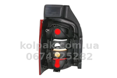 Задній правий ліхтар Volkswagen T5 2003-2009, кількість дверей — 1, Depo, 441-1957R-UE Задній правий ліхтар Volkswagen T5 2003-2009, кількість дверей — 1, Depo, 441-1957R-UE — фото 2