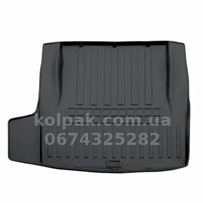 Поліуретановий килимок у багажник Audi A4 B9 SD 2015-, з бортиком, Stingray 6030021