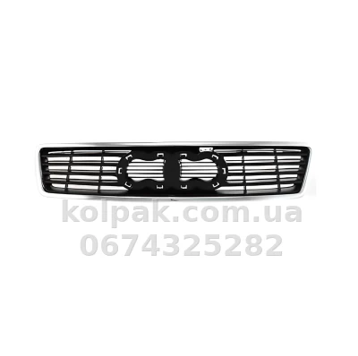 Решітка радіатора Audi A6 1997-2001, хромована рамка, AVTM, 180014990