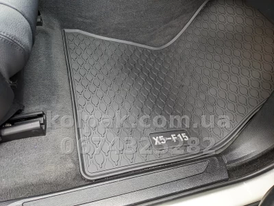 Килимки BMW X5 F15 2013–2018 з логотипом HAVOC Originals — фото 11