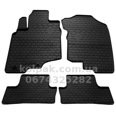 Килимки в салон Honda Insight 2 2009-2014, із пластиковими кліпсами, 4 шт., Stingray, 1008214