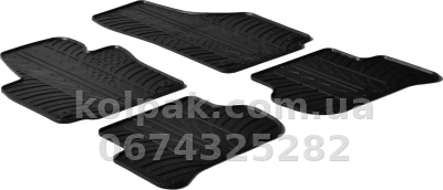 Килимки в салон Skoda Yeti 2009-2013, GledRing, GR 0336