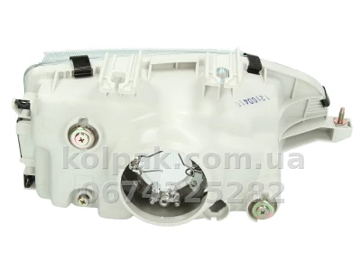 Передня ліва фара Honda Civic 5 1991-1995, H4, механічне регулювання, Depo, 217-1111L-LD-E — фото 2