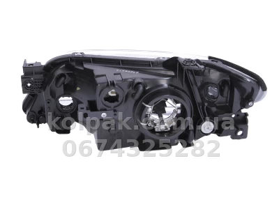 Front right headlight Mazda 323 (BJ) 2000-2004, H4, manual adjustment, Depo, 216-1144R-LD-EM Front right headlight Mazda 323 (BJ) 2000-2004, H4, manual adjustment, Depo, 216-1144R-LD-EM β photo 2