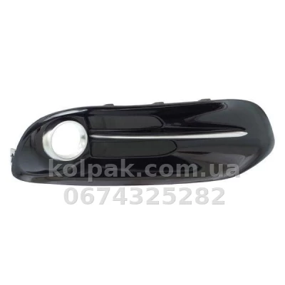Right bumper grille Dodge Dart 2012-2016, with fog light opening, with chrome moulding, AVTM, 68163974AA, 182406912 — photo 3