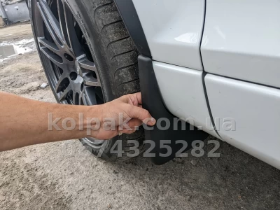 Бризковики Audi Q7 S-Line з 2006–2015 HAVOC повний комплект Бризковики Audi Q7 S-Line з 2006–2015 HAVOC повний комплект — фото 4