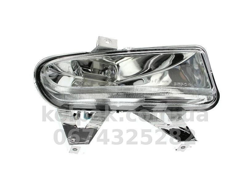 Right fog light Peugeot 406 1999-2004, Depo, 550-2011R-UE Right fog light Peugeot 406 1999-2004, Depo, 550-2011R-UE β photo 1