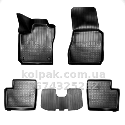 Поліуретанові килимки в салон Smart Forfour W453 2014-, 3D, Norplast, NPA11-C82-200