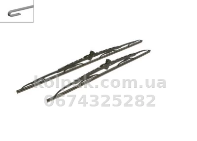 Комплект каркасних щіток склоочисника BOSCH Twin 650/550 мм Bosch 3397010302 — фото 3