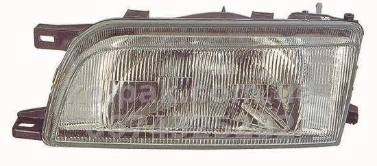 Передня ліва фара Nissan Sunny N14 1991-1996, механічне регулювання, без ламп (H4/W5W) Depo 215-1140L-LD-E Передня ліва фара Nissan Sunny N14 1991-1996, механічне регулювання, без ламп (H4/W5W) Depo 215-1140L-LD-E — фото 1