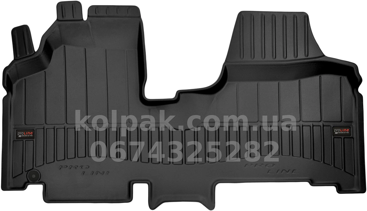 Floor mats for Citroen Jumpy/Peugeot Expert/Fiat Scudo/Toyota ProAce, 1 row 2007-2016, Proline 3D, Frogum, FG 3D409729 Floor mats for Citroen Jumpy/Peugeot Expert/Fiat Scudo/Toyota ProAce, 1 row 2007-2016, Proline 3D, Frogum, FG 3D409729 β photo 1